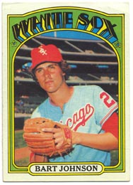 1972 Topps Baseball Cards      126     Bart Johnson